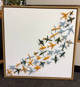 Class Project – Airplanes taking flight canvas (Schneider)