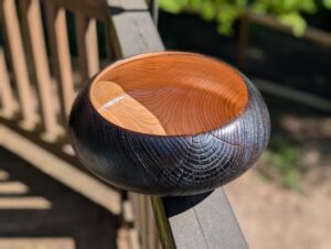 Individual Item – Hand turned decorative bowl