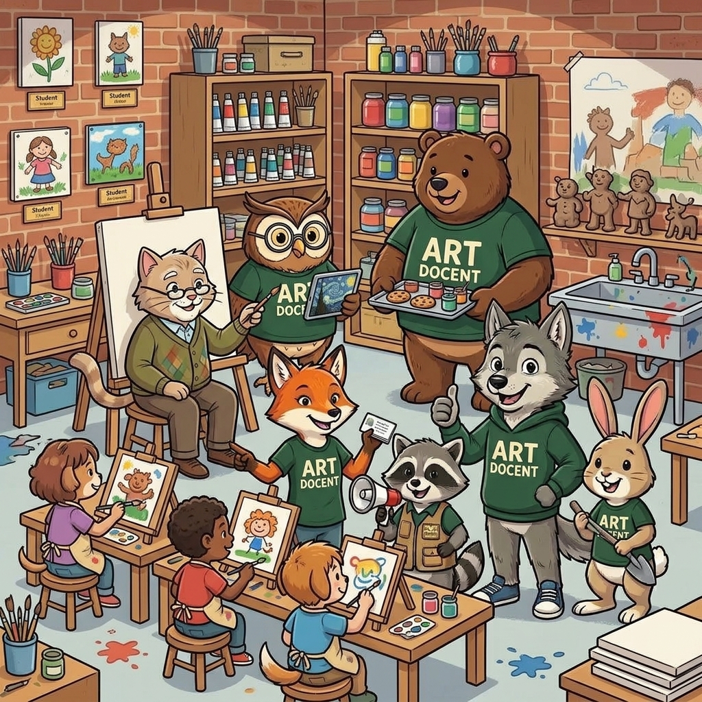 Art docents needed